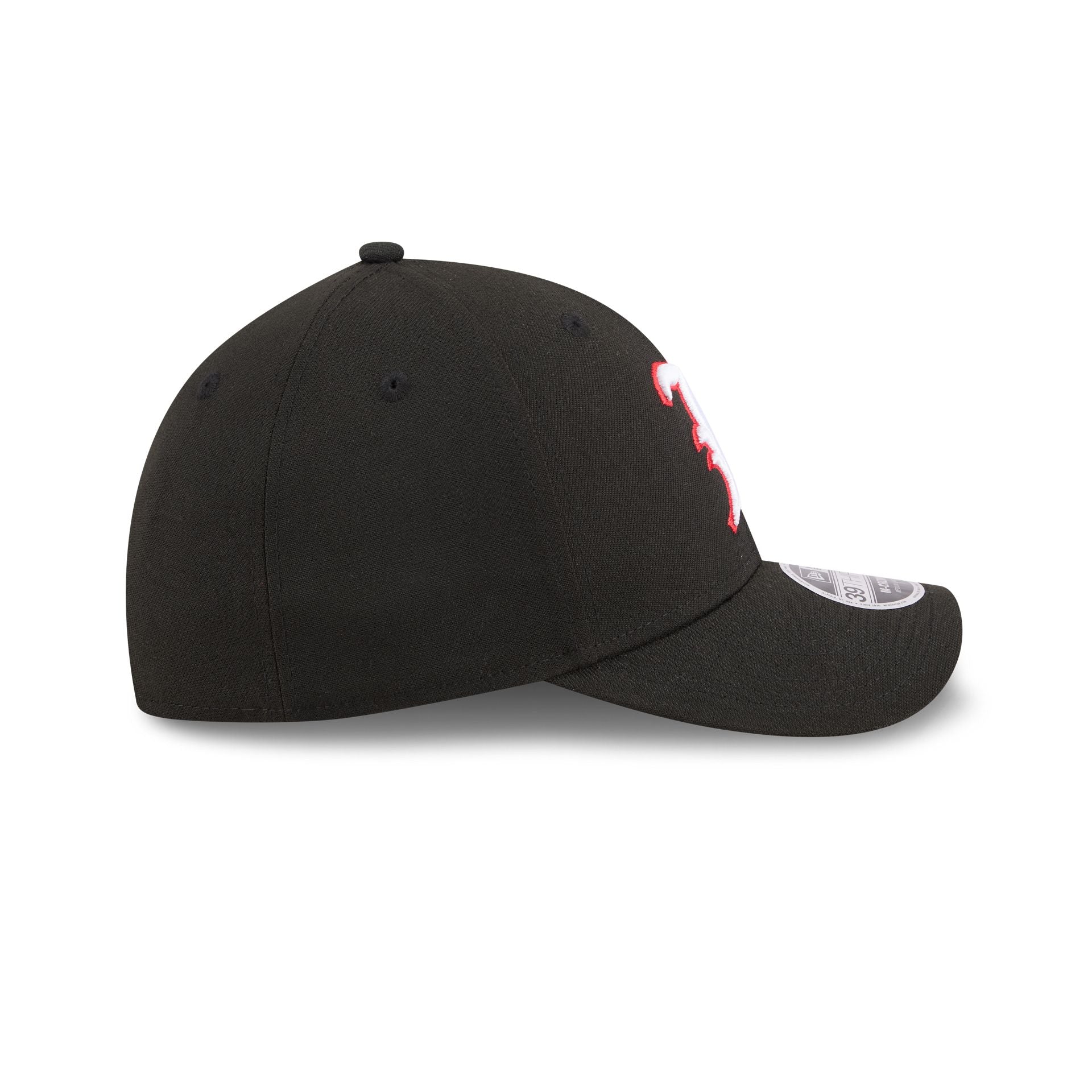 New Era x adidas Louisville Cardinals Black 39THIRTY M-Crown Stretch Fit Hat