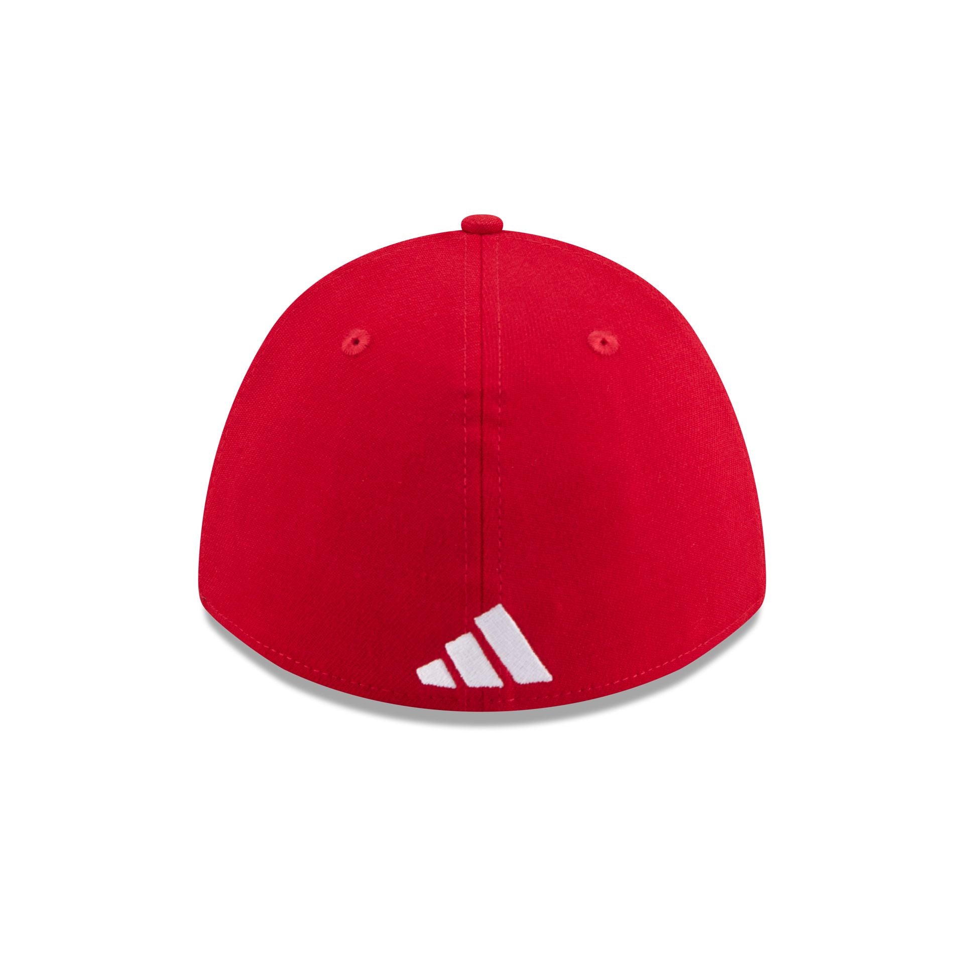 New Era x adidas NC State Wolfpack Scarlet 39THIRTY M-Crown Stretch Fit Hat