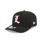 New Era x adidas Louisville Cardinals Black 9SEVENTY Stretch-Snap Hat