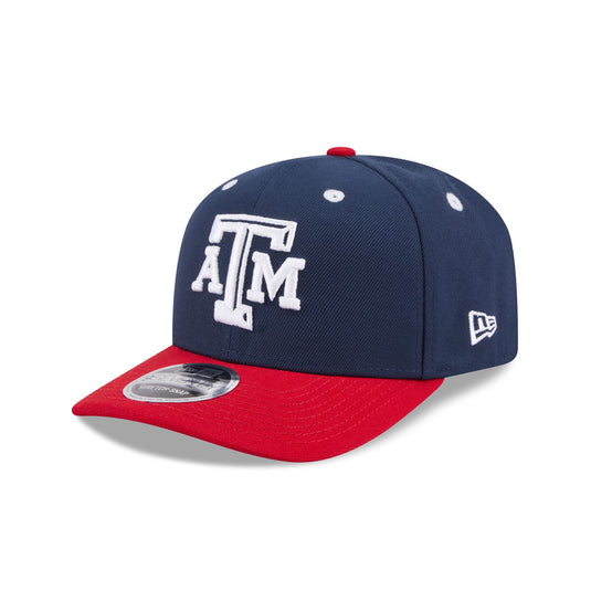 New Era x adidas Texas A&M Aggies Navy 9SEVENTY Stretch-Snap Hat - New Era Cap