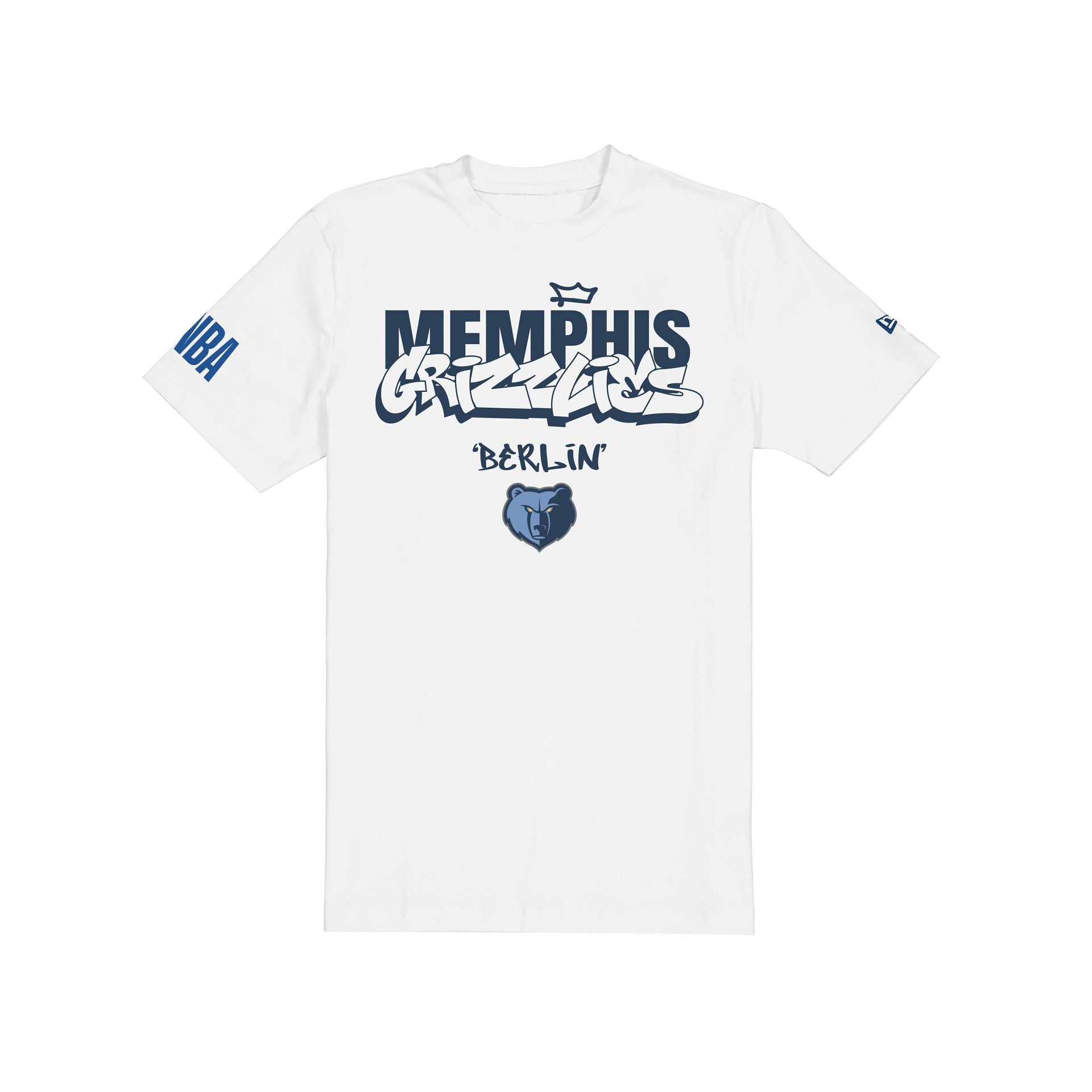 Memphis Grizzlies 2026 Berlin Game White T-Shirt