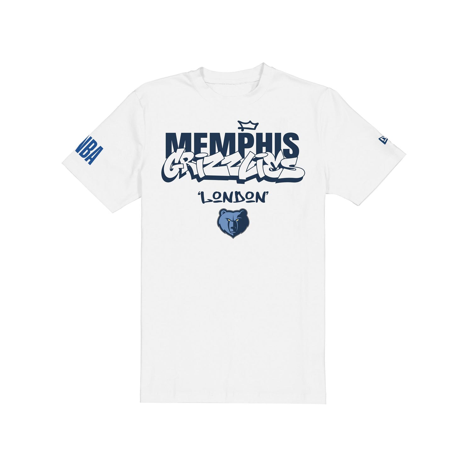 Memphis Grizzlies 2026 London Game White T-Shirt