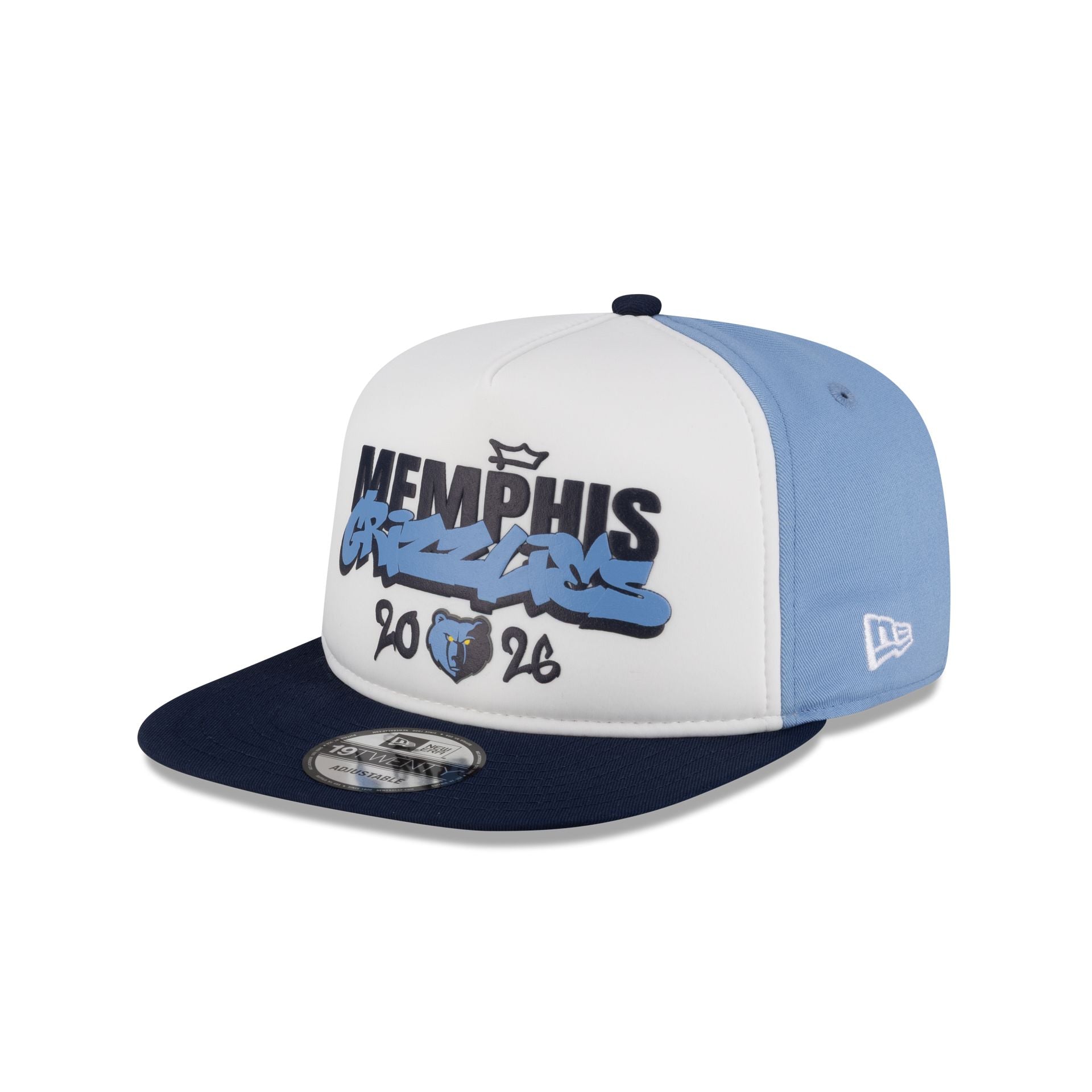 Memphis Grizzlies 2026 London Game 19TWENTY Adjustable Hat