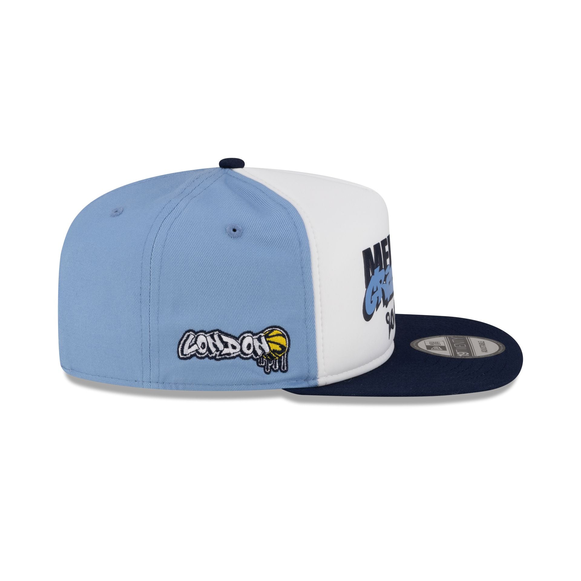 Memphis Grizzlies 2026 London Game 19TWENTY Adjustable Hat