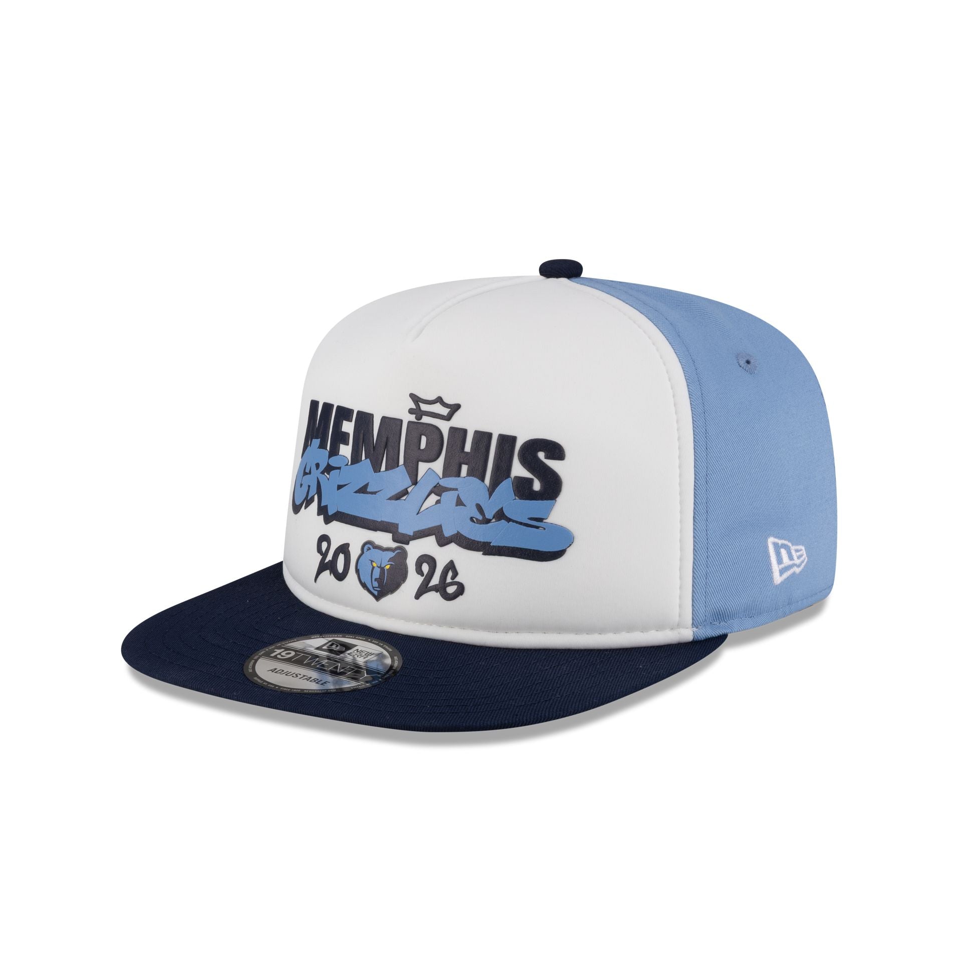 Memphis Grizzlies 2026 Berlin Game 19TWENTY Adjustable Hat