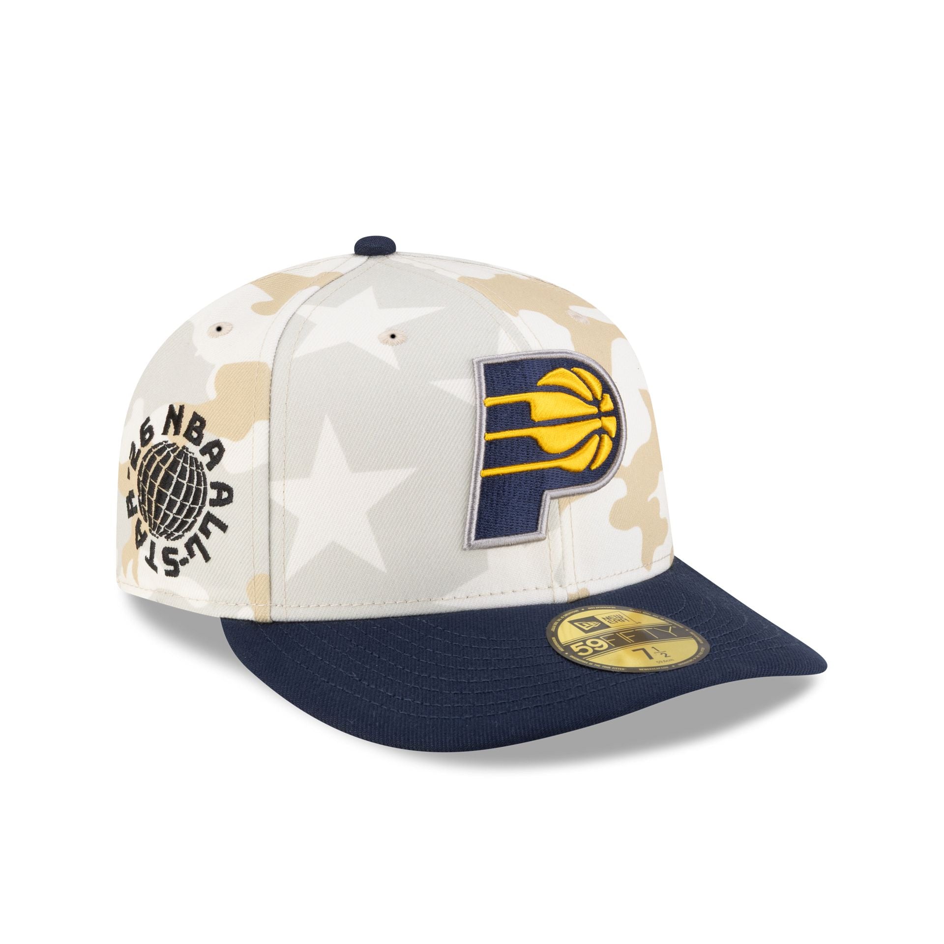 Savior Worldwide x Indiana Pacers Chrome 59FIFTY Fitted Hat