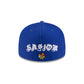 Savior Worldwide x New York Knicks Blue 59FIFTY Fitted Hat
