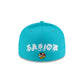 Savior Worldwide x Charlotte Hornets Teal 59FIFTY Fitted Hat