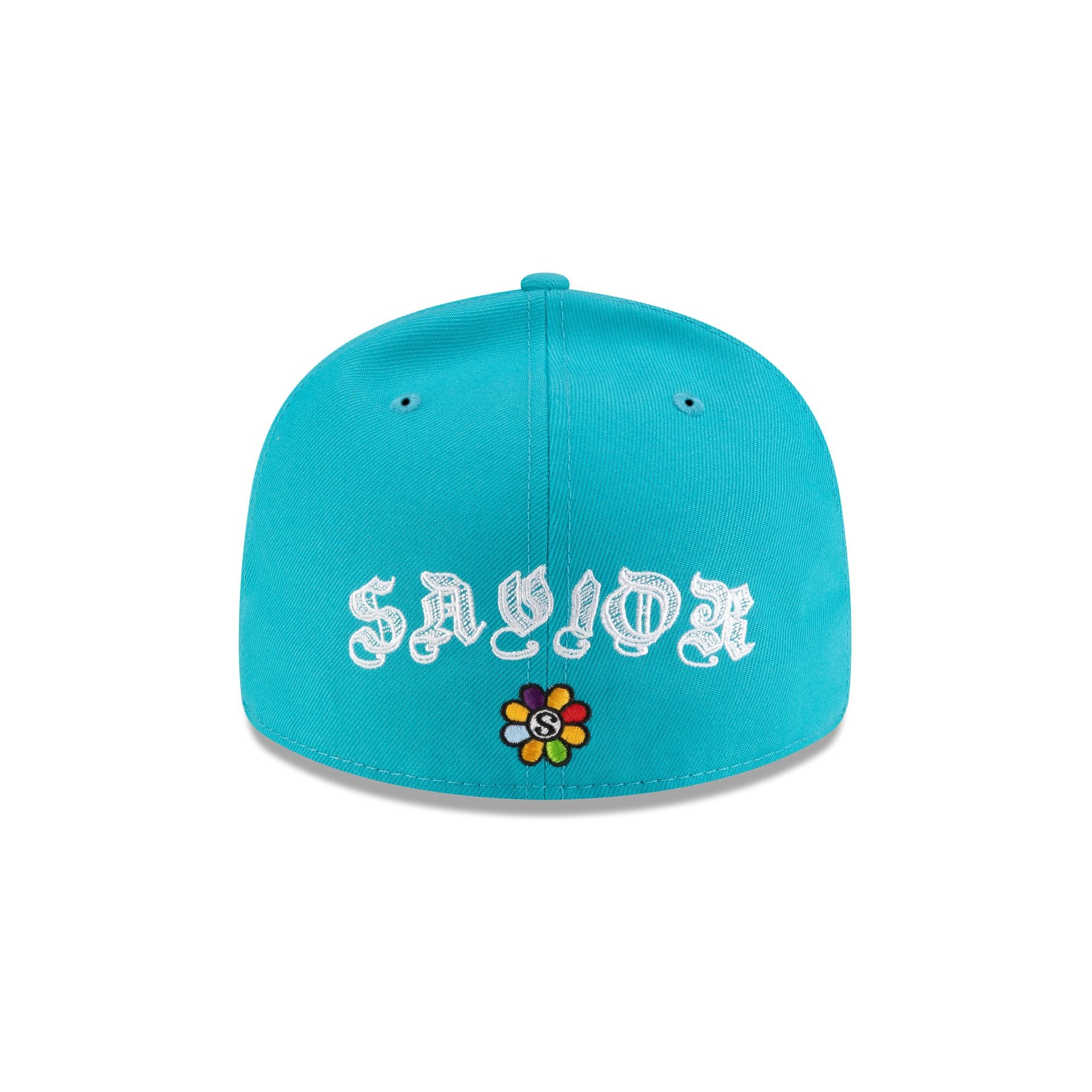 Savior Worldwide x Charlotte Hornets Teal 59FIFTY Fitted Hat