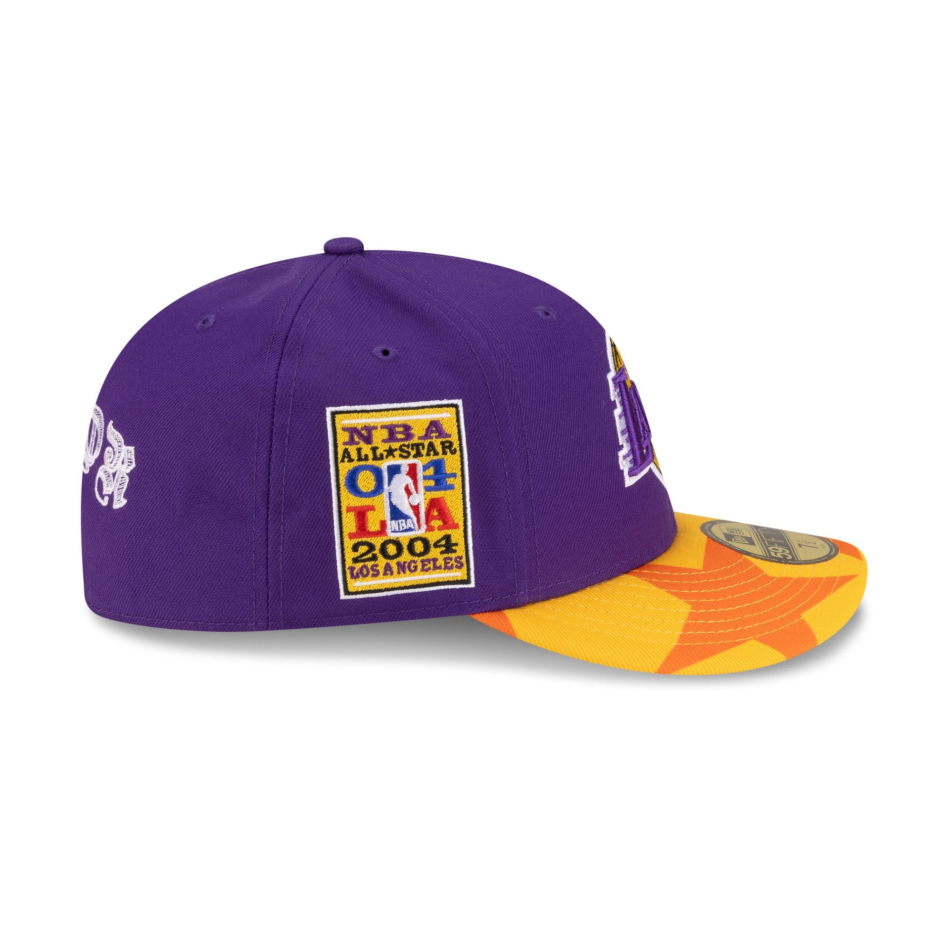 Savior Worldwide x Los Angeles Lakers Purple 59FIFTY Fitted Hat