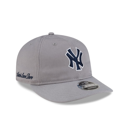 Aimé Leon Dore New York Yankees Gray Retro Crown 9FIFTY Strapback Hat - New Era Cap