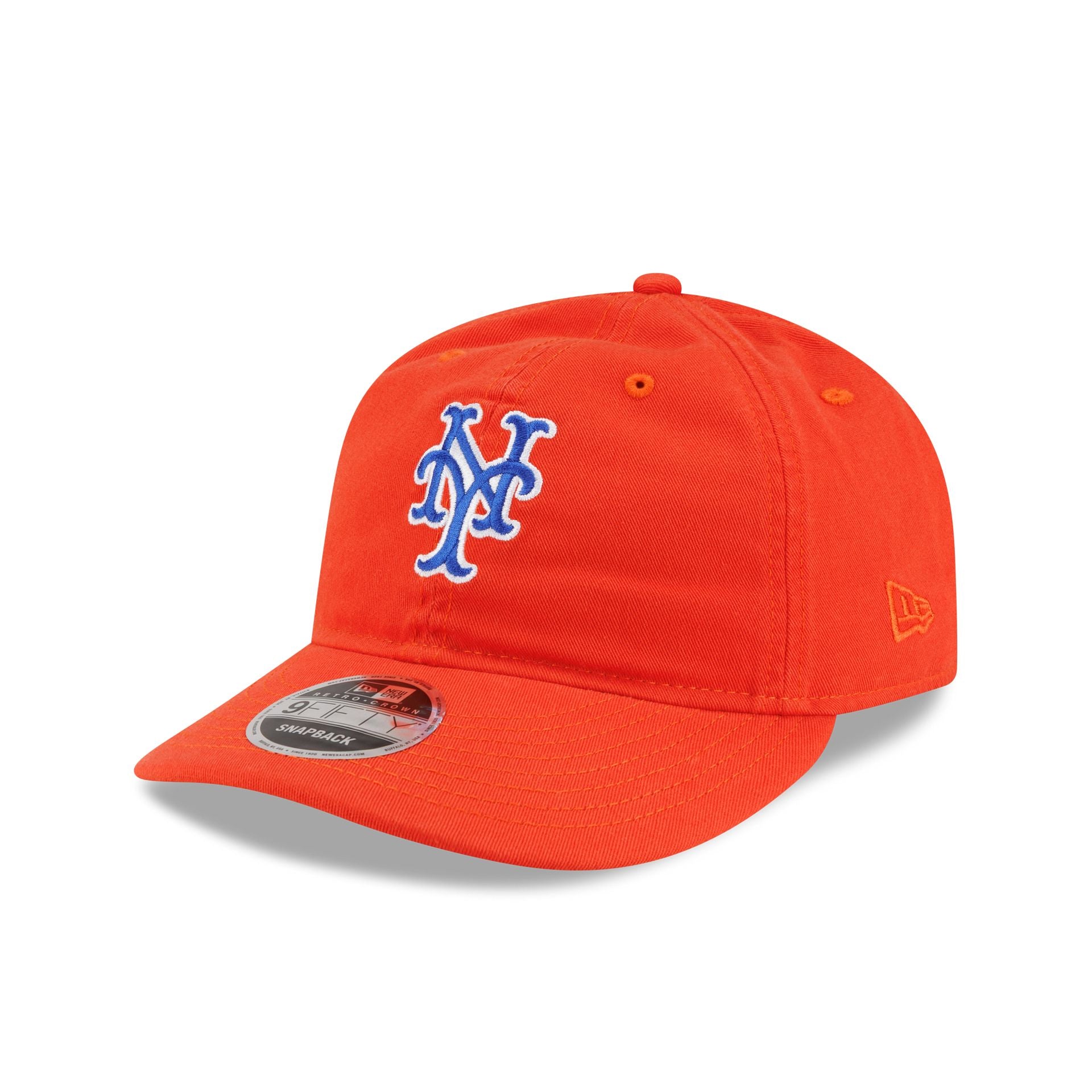 Aimé Leon Dore New York Mets Orange Retro Crown 9FIFTY Strapback Hat