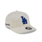 Aimé Leon Dore Los Angeles Dodgers Chrome White Retro Crown 9FIFTY Strapback Hat