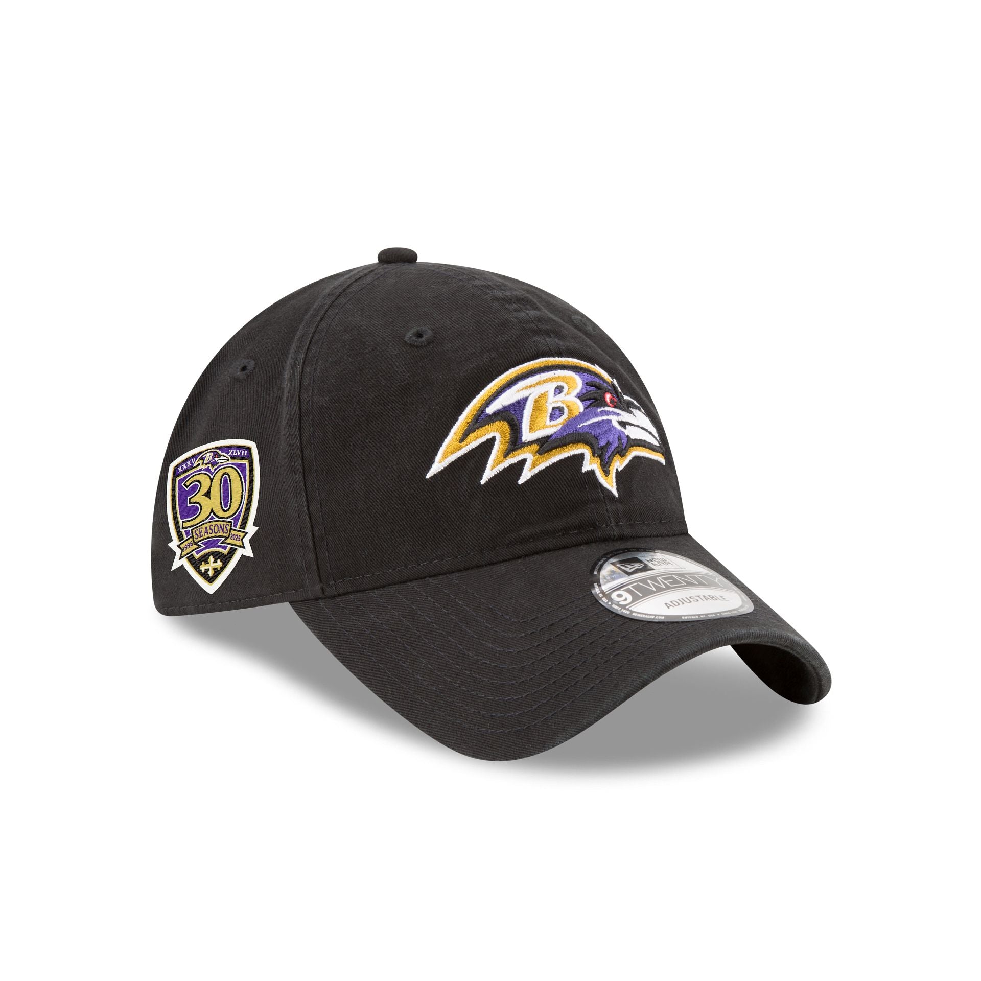 Baltimore Ravens 30th Anniversary 9TWENTY Adjustable Hat