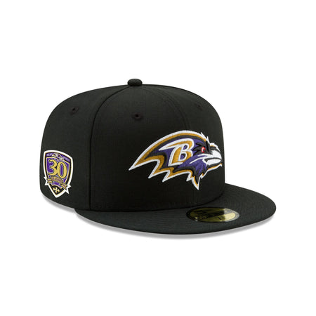 Baltimore Ravens 30th Anniversary 59FIFTY Fitted Hat