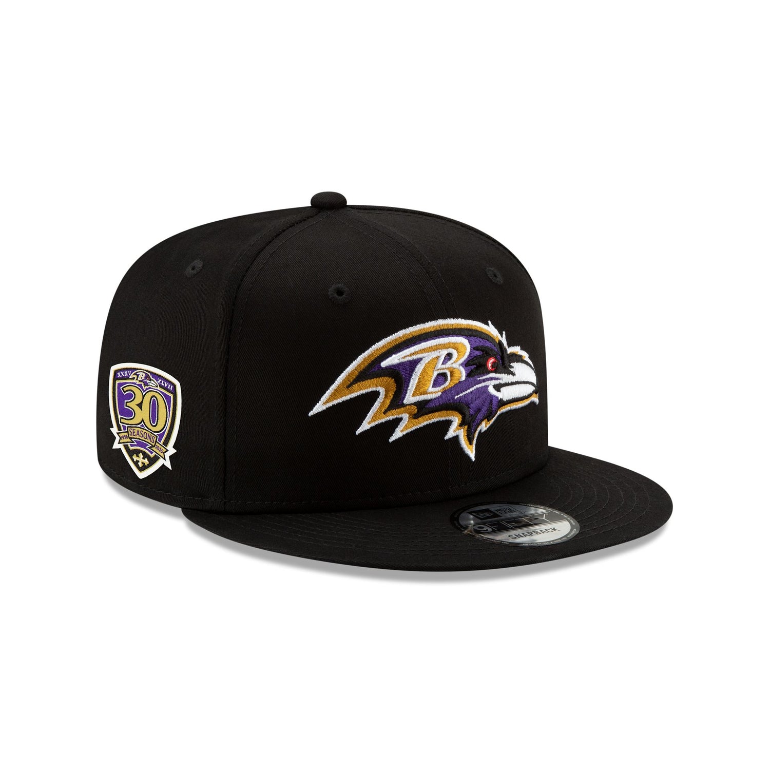Baltimore Ravens 30th Anniversary 9FIFTY Snapback Hat
