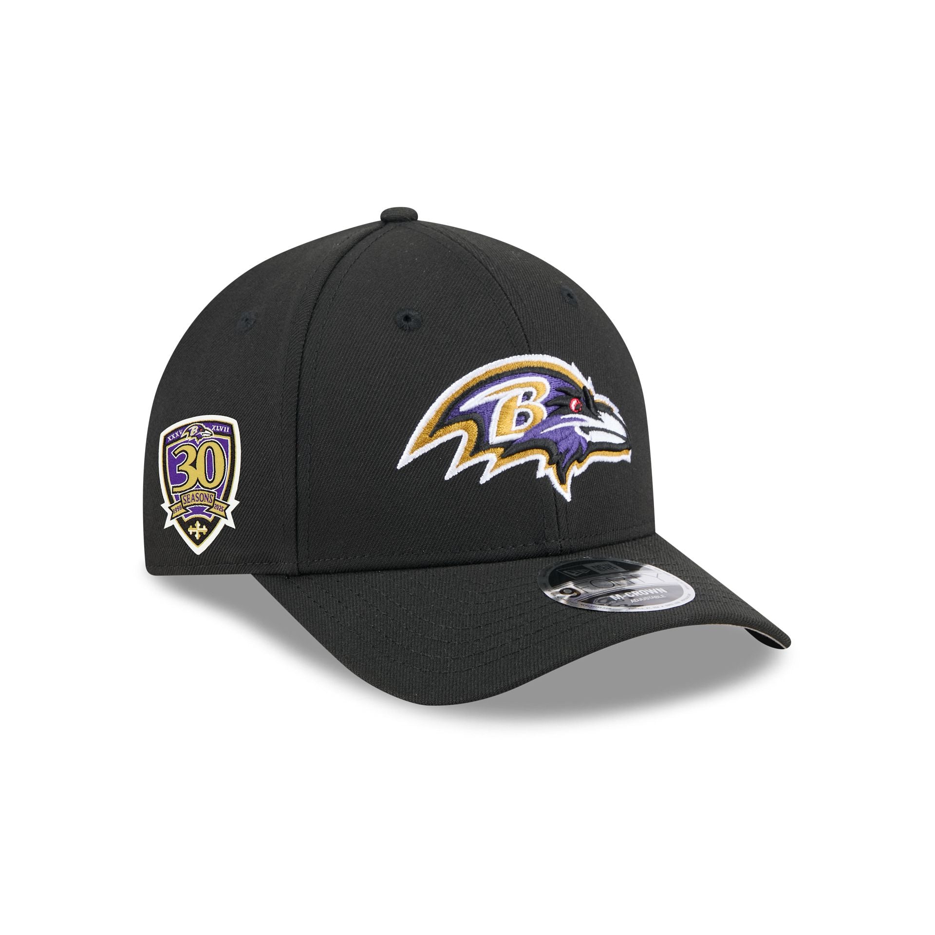 Baltimore Ravens 30th Anniversary 9FORTY M-Crown Snapback Hat