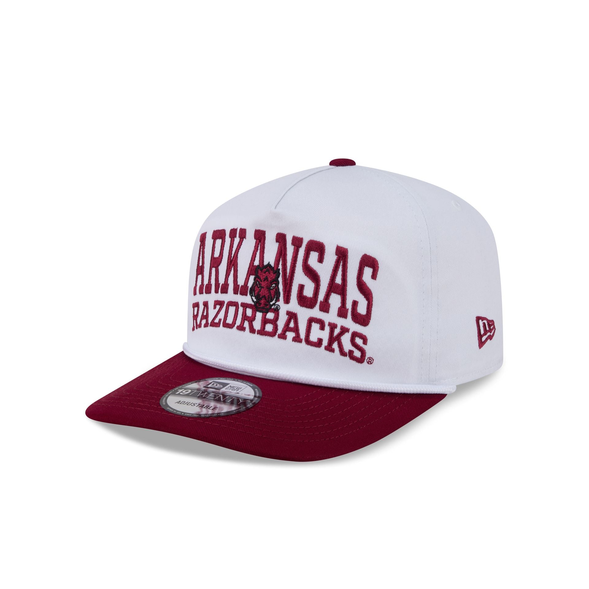 Arkansas Razorbacks Collegiate Wordmark 19TWENTY Snapback Hat
