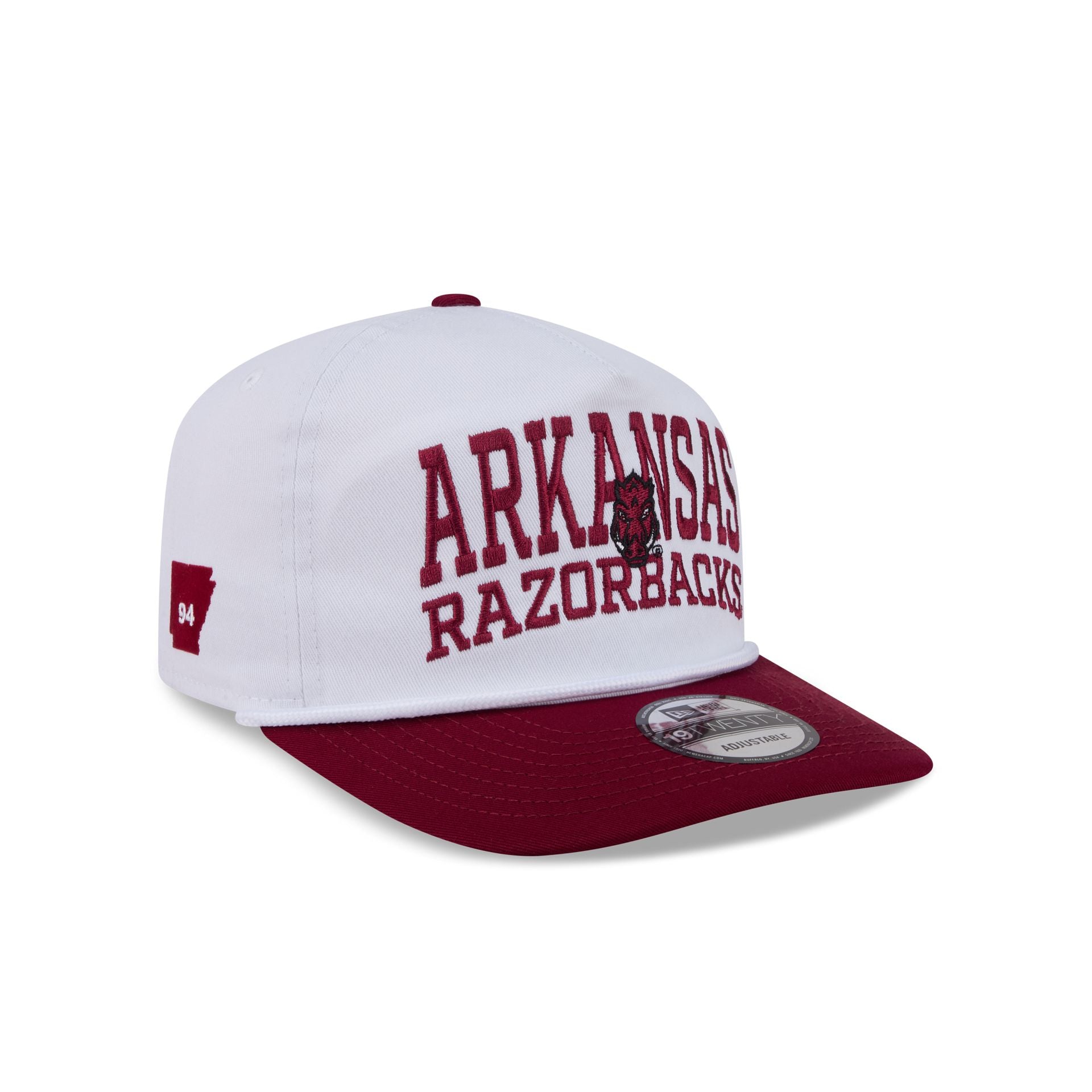 Arkansas Razorbacks Collegiate Wordmark 19TWENTY Snapback Hat