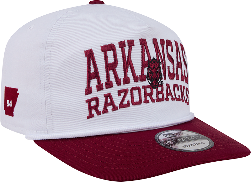 Arkansas Razorbacks Collegiate Wordmark 19TWENTY Snapback Hat