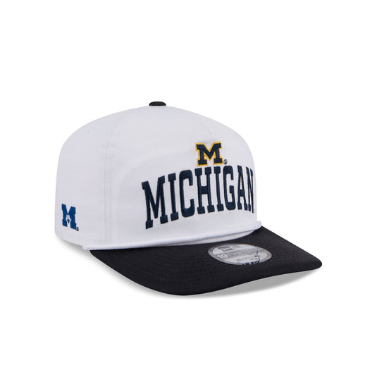 Michigan Wolverines Collegiate Wordmark 19TWENTY Snapback Hat - New Era Cap