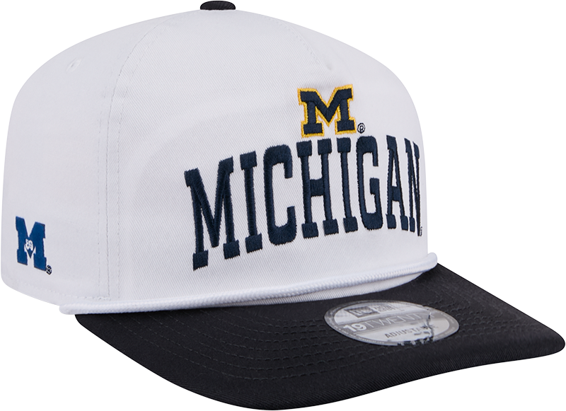 Michigan Wolverines Collegiate Wordmark 19TWENTY Snapback Hat