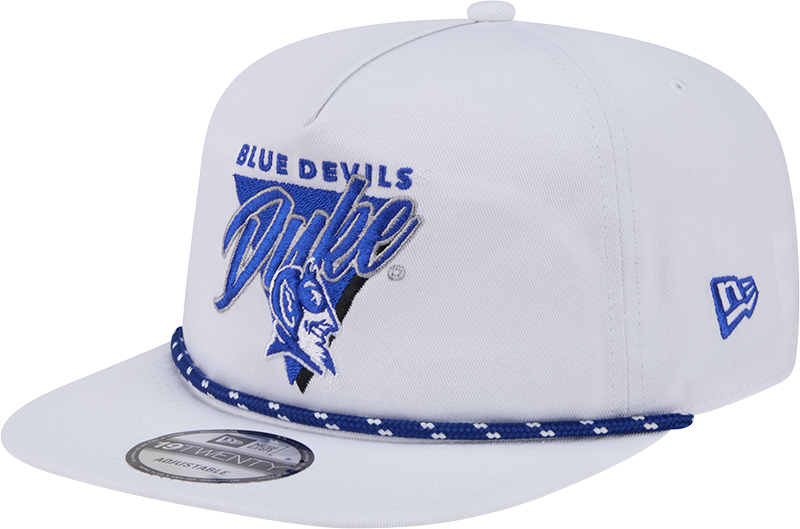 Duke Blue Devils Collegiate White 19TWENTY Snapback Hat