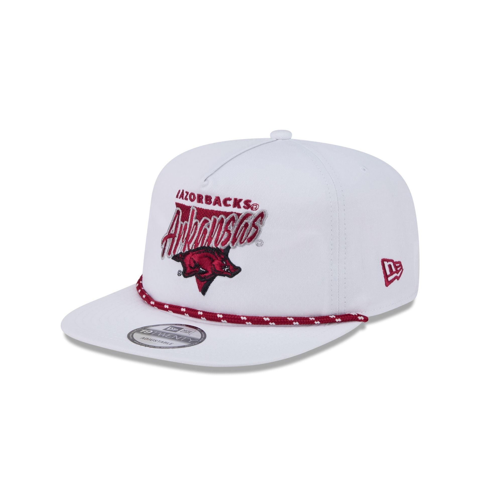 White Razorback Hat Arkansas Razorbacks Collegiate White 19TWENTY Snapback Hat – New Era Cap