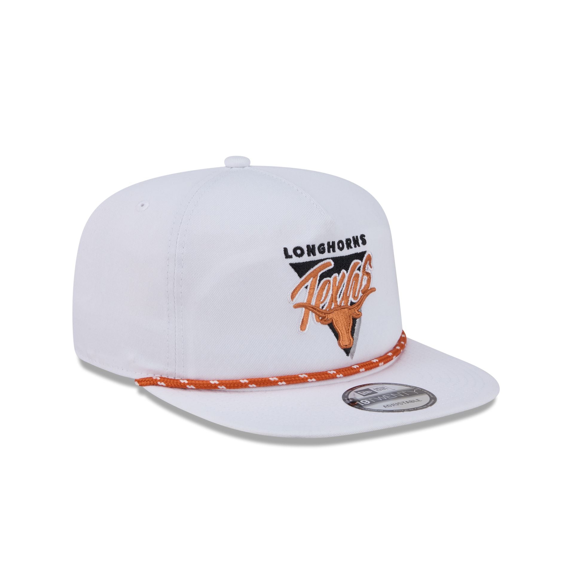 Texas Longhorns Collegiate White 19TWENTY Snapback Hat