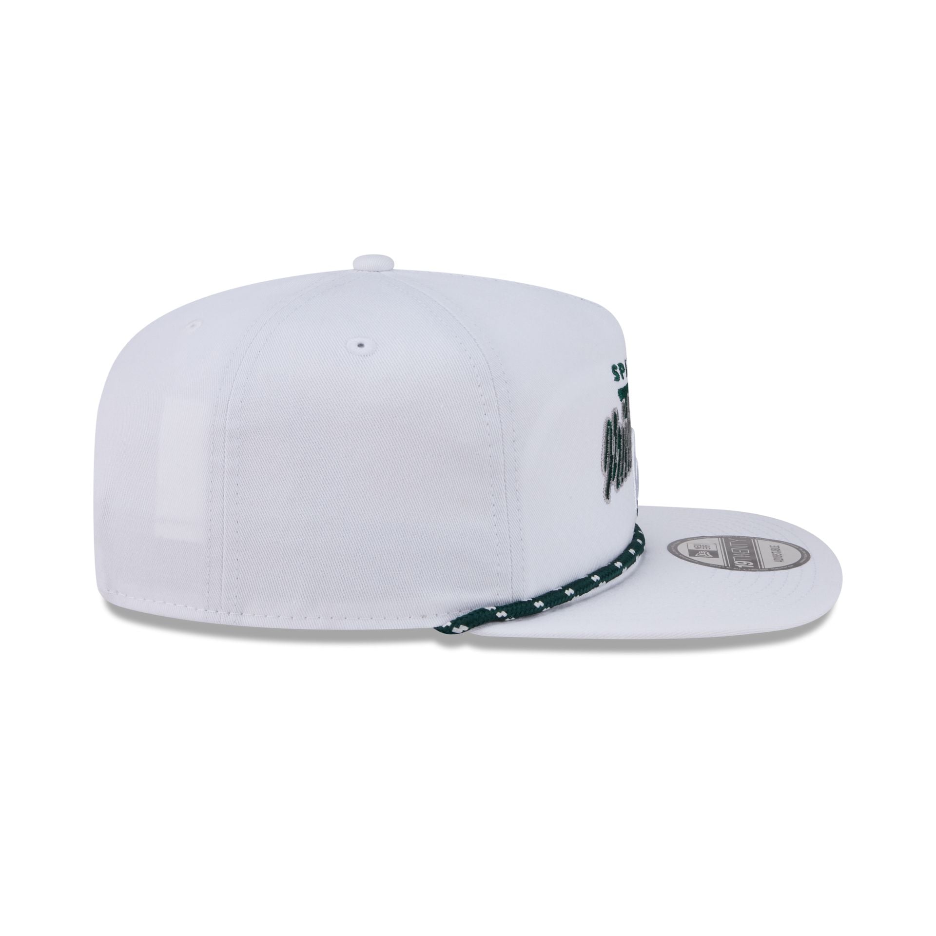 Michigan State Spartans Collegiate White 19TWENTY Snapback Hat