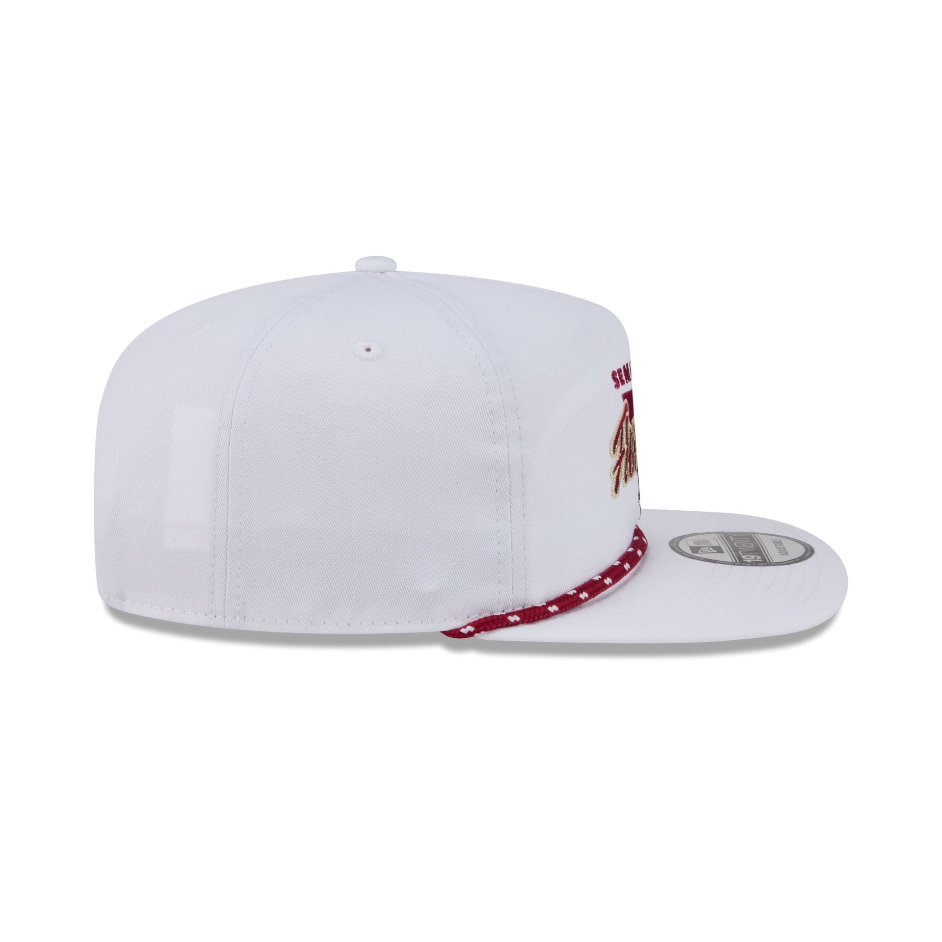 Florida State Seminoles Collegiate White 19TWENTY Snapback Hat