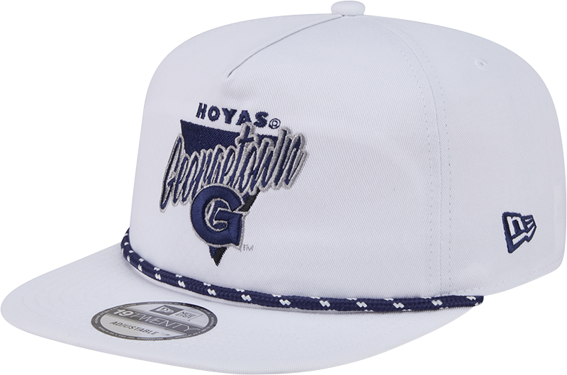 Georgetown Hoyas Collegiate White 19TWENTY Snapback Hat