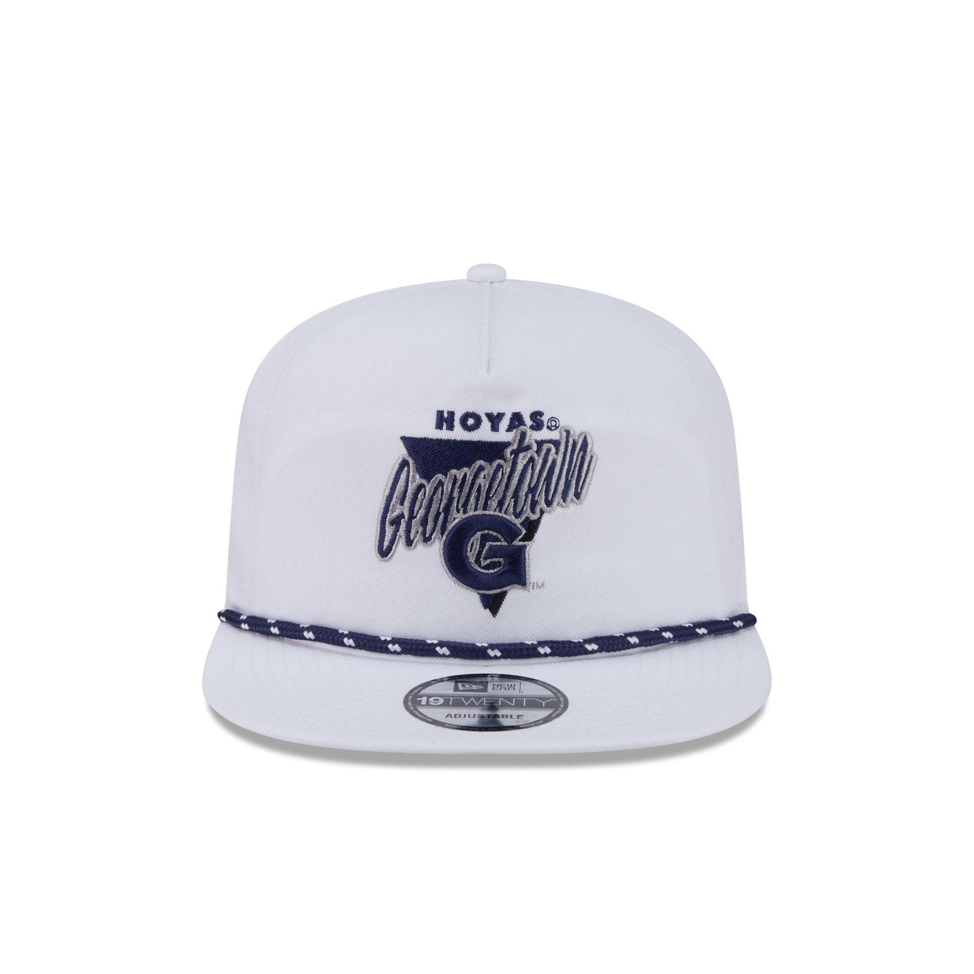 Georgetown Hoyas Collegiate White 19TWENTY Snapback Hat
