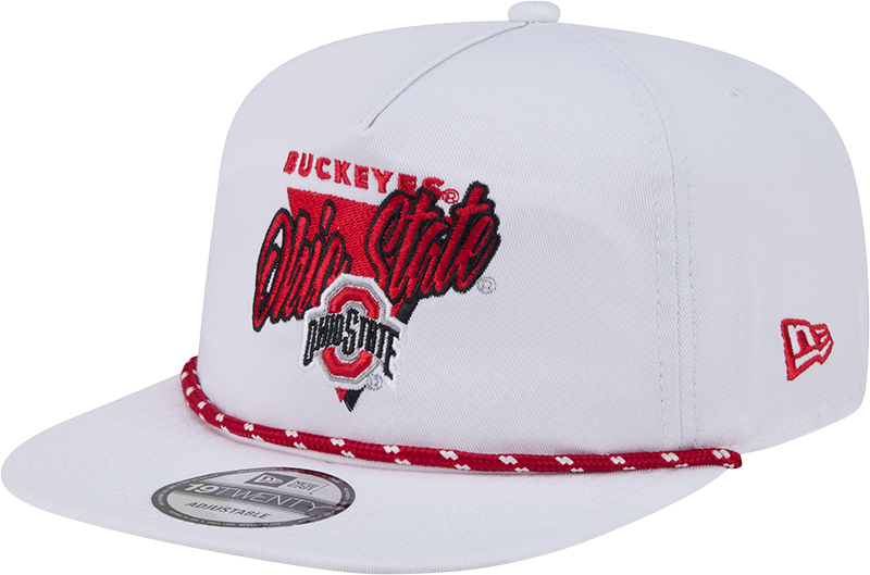 Ohio State Buckeyes Collegiate White 19TWENTY Snapback Hat