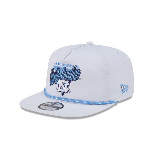 North Carolina Tar Heels Collegiate White 19TWENTY Snapback Hat - New Era Cap