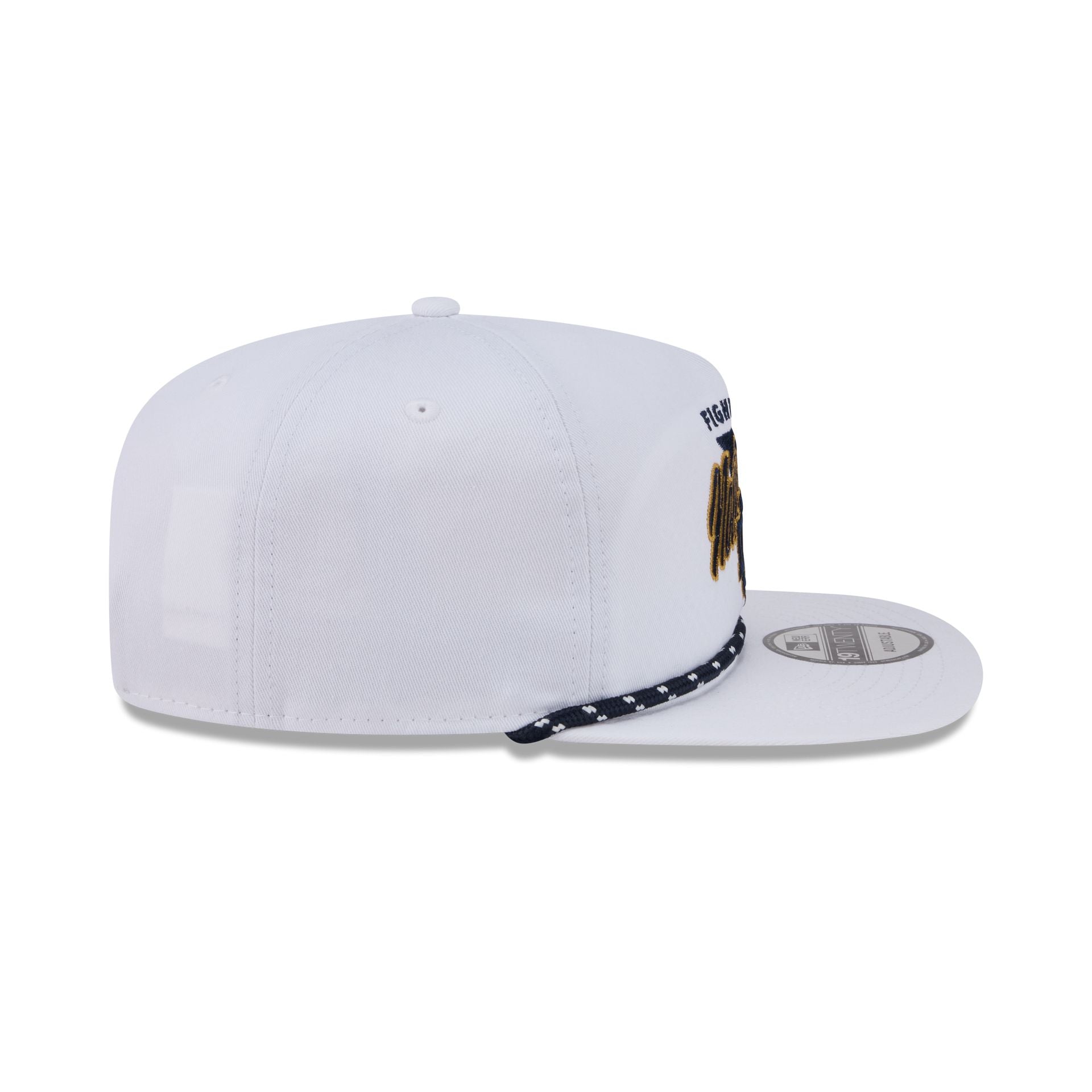 Notre Dame Fighting Irish Collegiate White 19TWENTY Snapback Hat