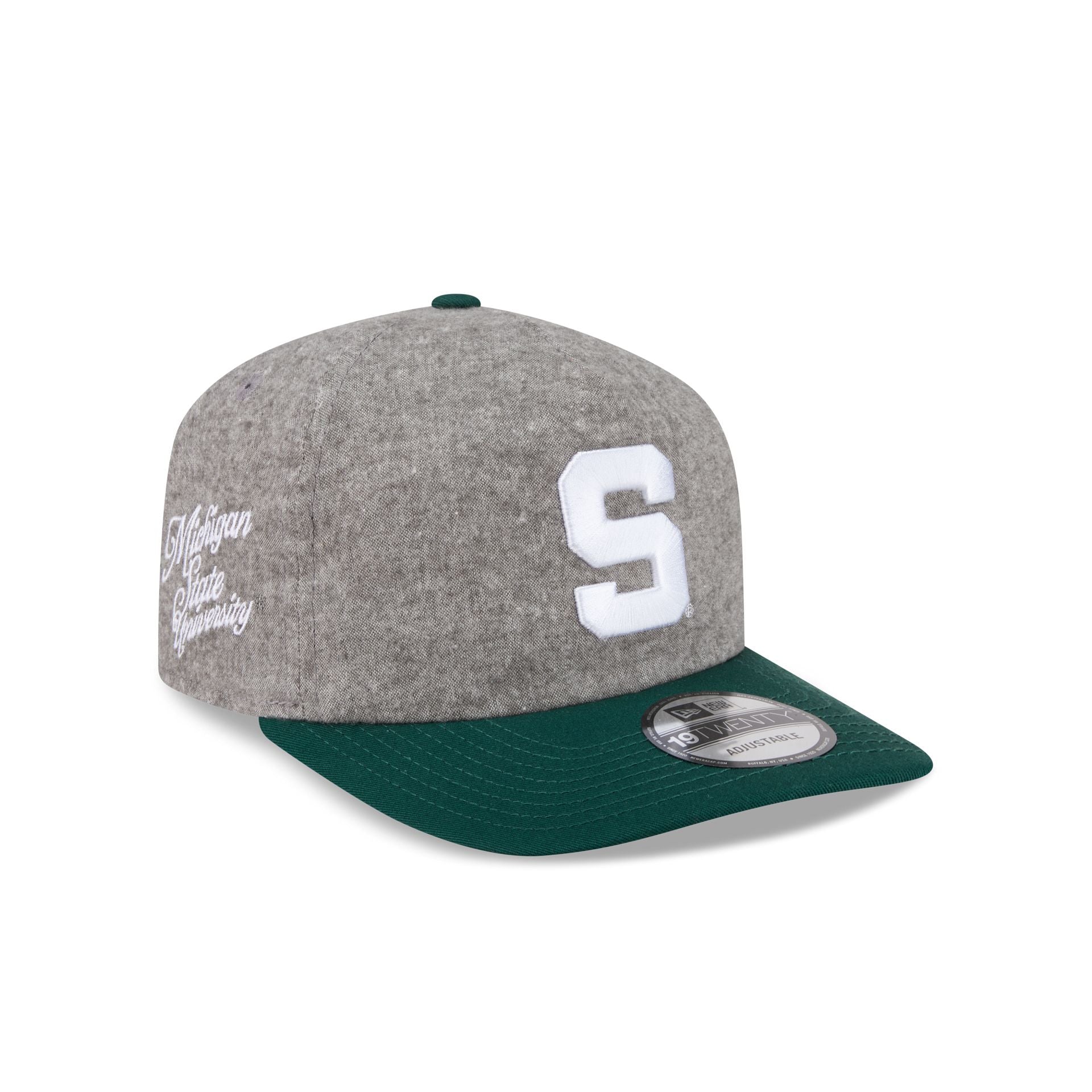 Michigan State Spartans Collegiate Two-Tone Chambray 19TWENTY Snapback Hat