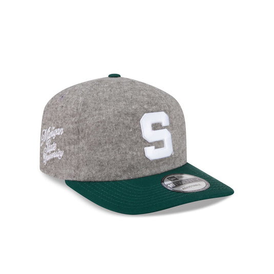 Michigan State Spartans Collegiate Two-Tone Chambray 19TWENTY Snapback Hat - New Era Cap