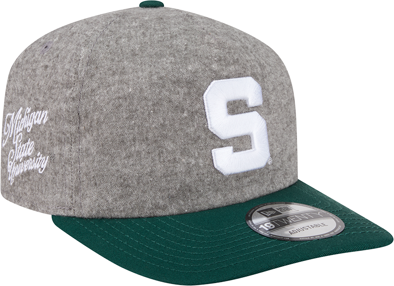Michigan State Spartans Collegiate Two-Tone Chambray 19TWENTY Snapback Hat
