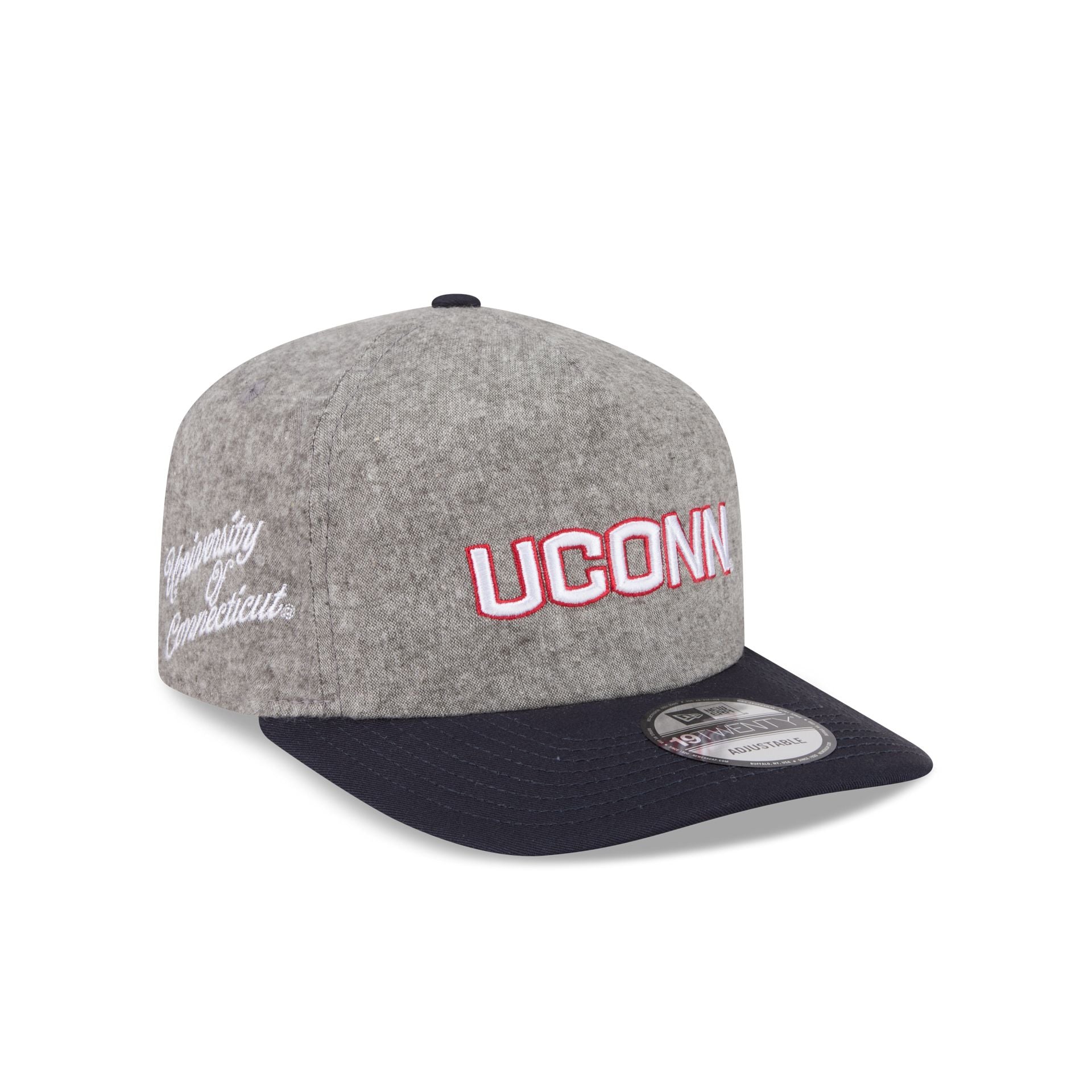 Connecticut Huskies Collegiate Two-Tone Chambray 19TWENTY Snapback Hat