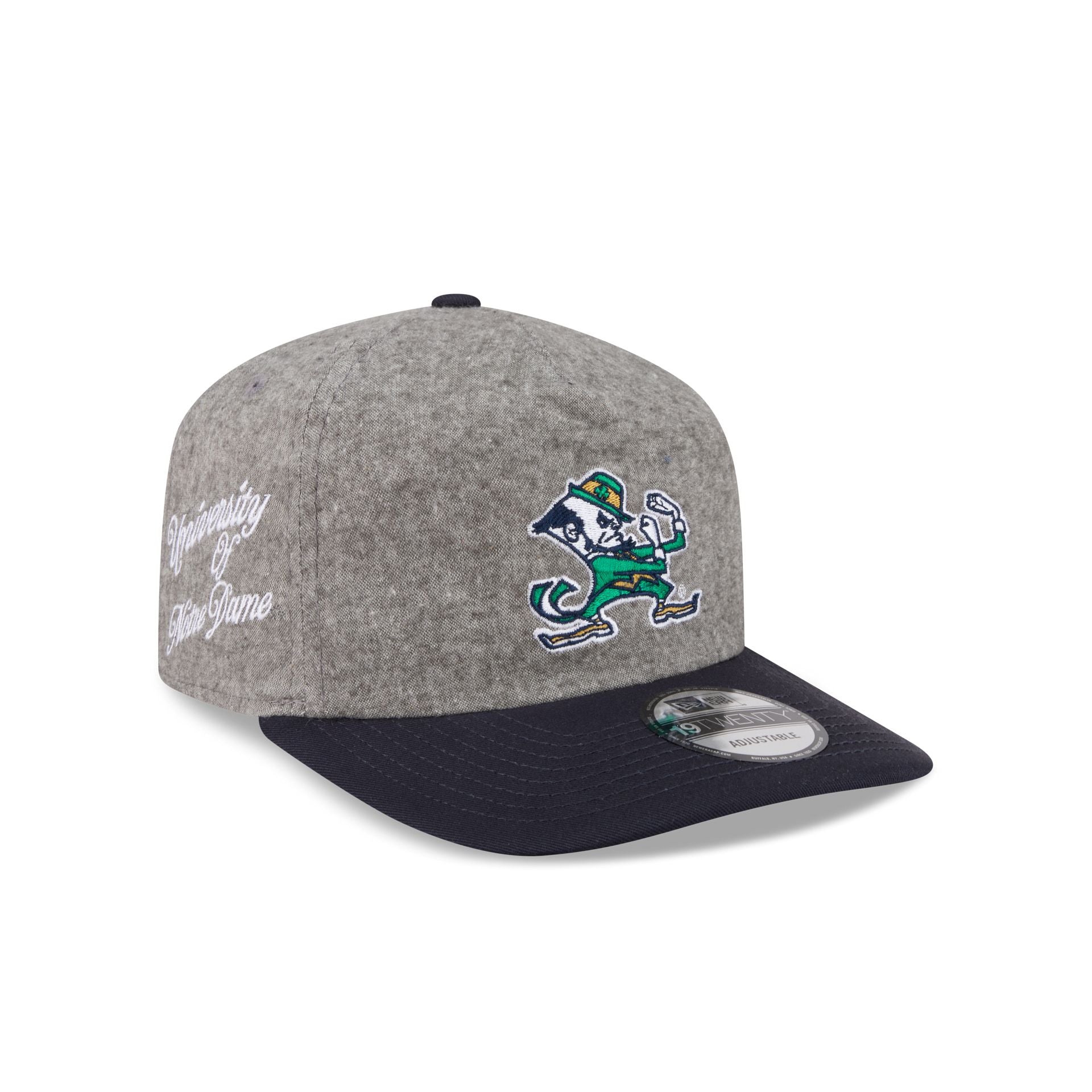 Notre Dame Fighting Irish Collegiate Two-Tone Chambray 19TWENTY Snapback Hat