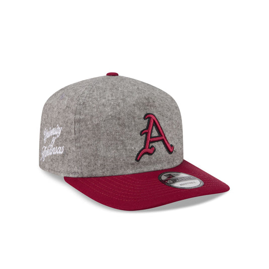 Arkansas Razorbacks Collegiate Two-Tone Chambray 19TWENTY Snapback Hat - New Era Cap