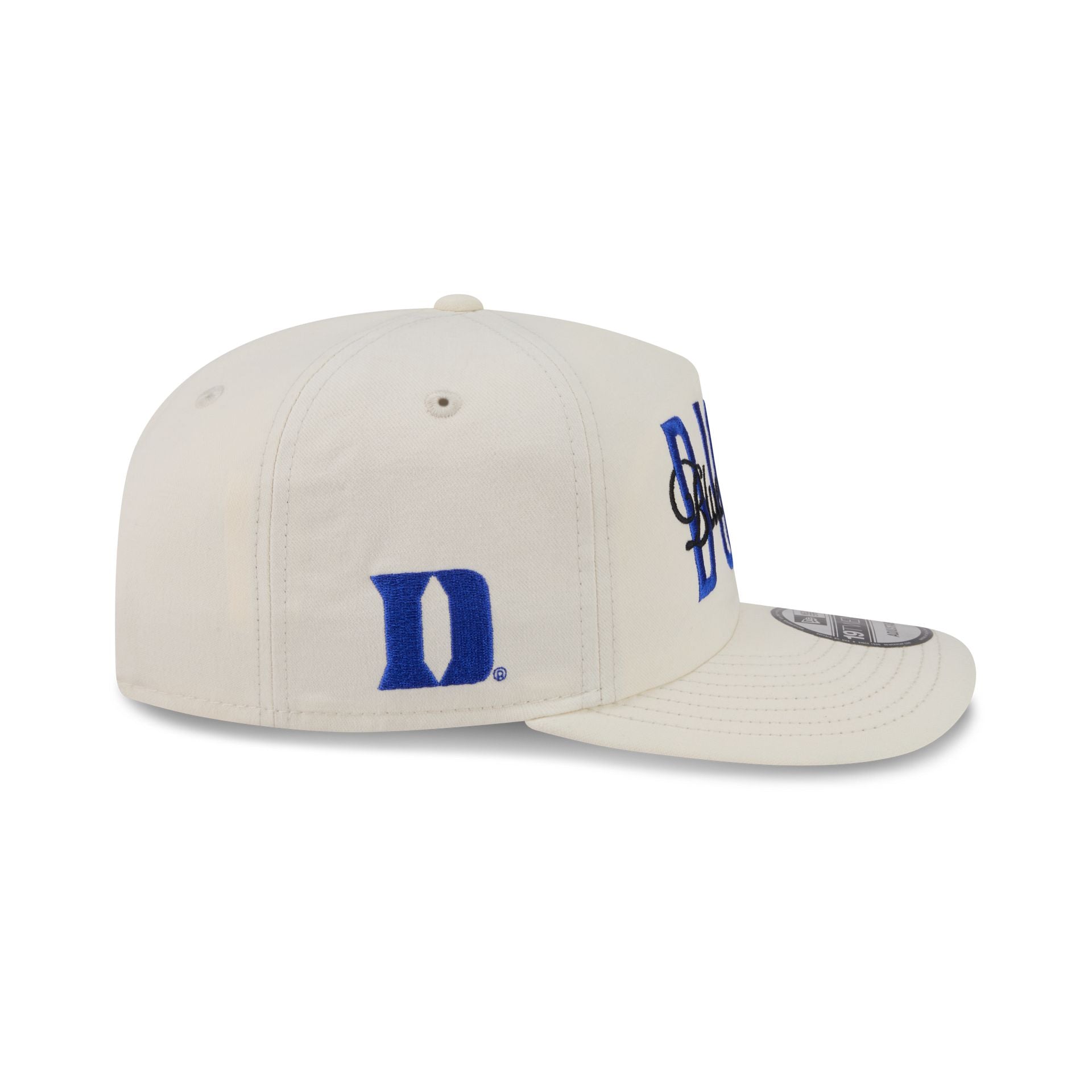 Duke Blue Devils Collegiate Script Ivory 19TWENTY Snapback Hat