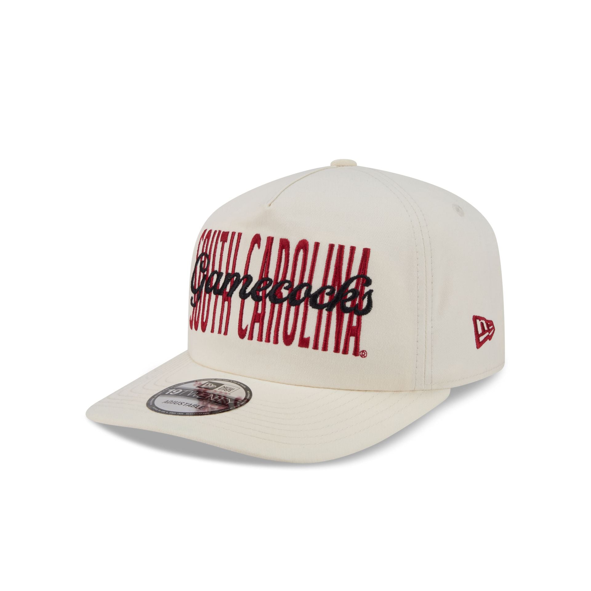 South Carolina Gamecocks Collegiate Script Ivory 19TWENTY Snapback Hat