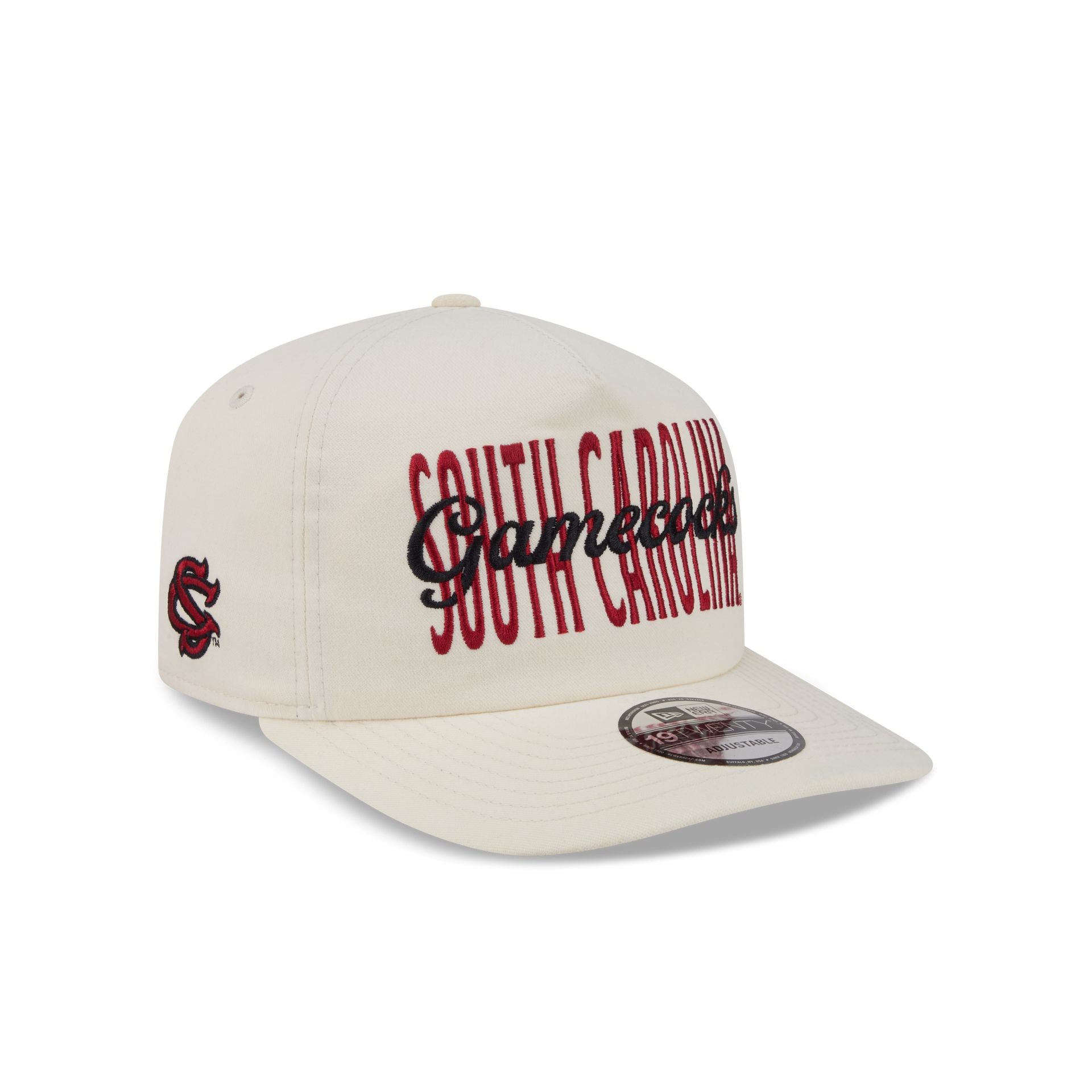 South Carolina Gamecocks Collegiate Script Ivory 19TWENTY Snapback Hat