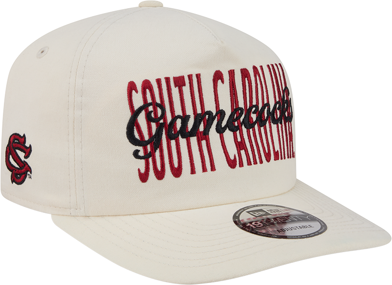 South Carolina Gamecocks Collegiate Script Ivory 19TWENTY Snapback Hat