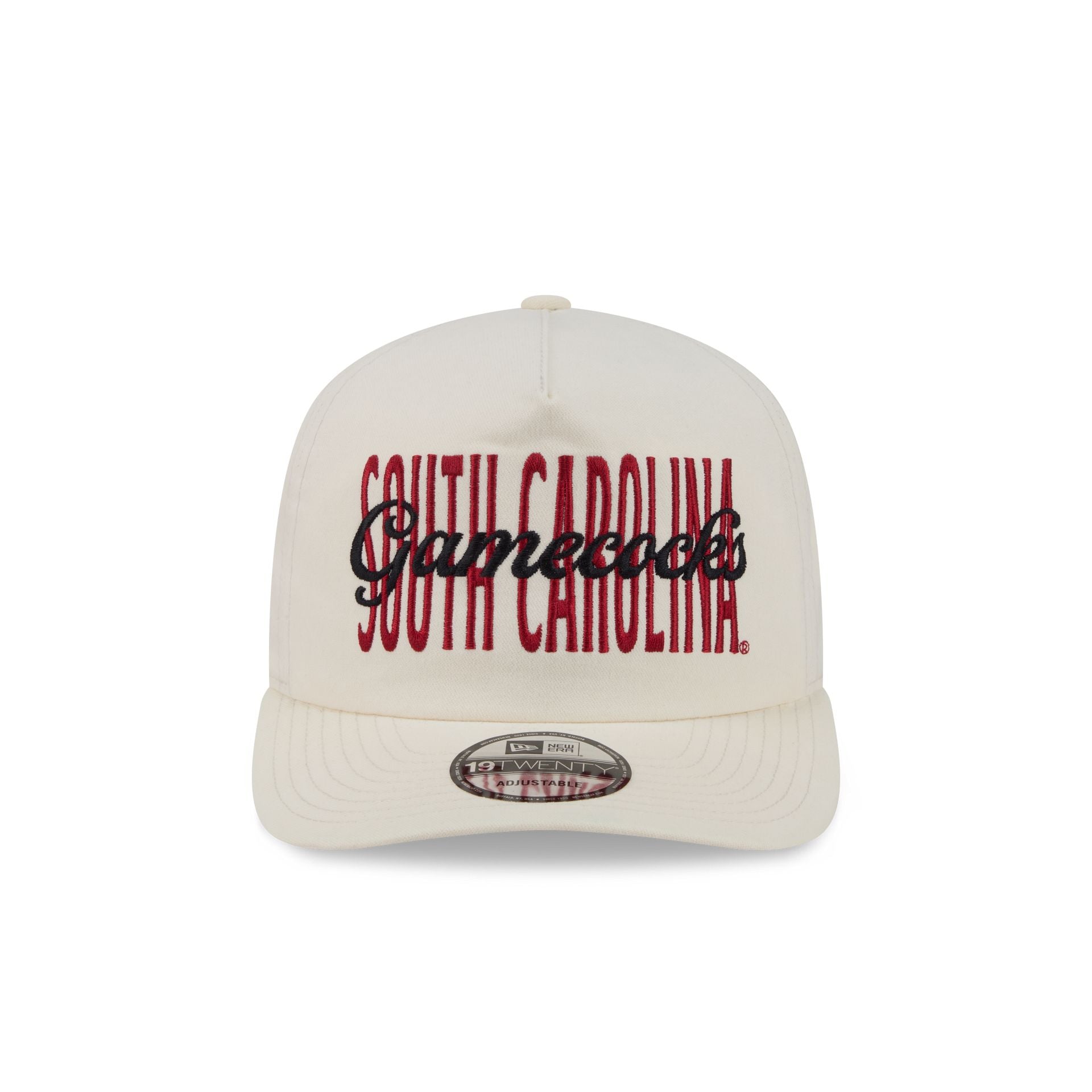South Carolina Gamecocks Collegiate Script Ivory 19TWENTY Snapback Hat