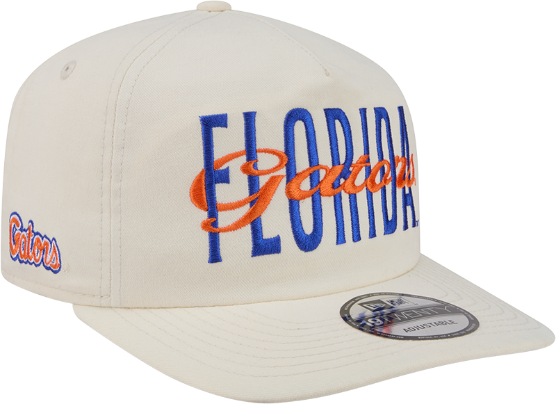 Florida Gators Collegiate Script Ivory 19TWENTY Snapback Hat