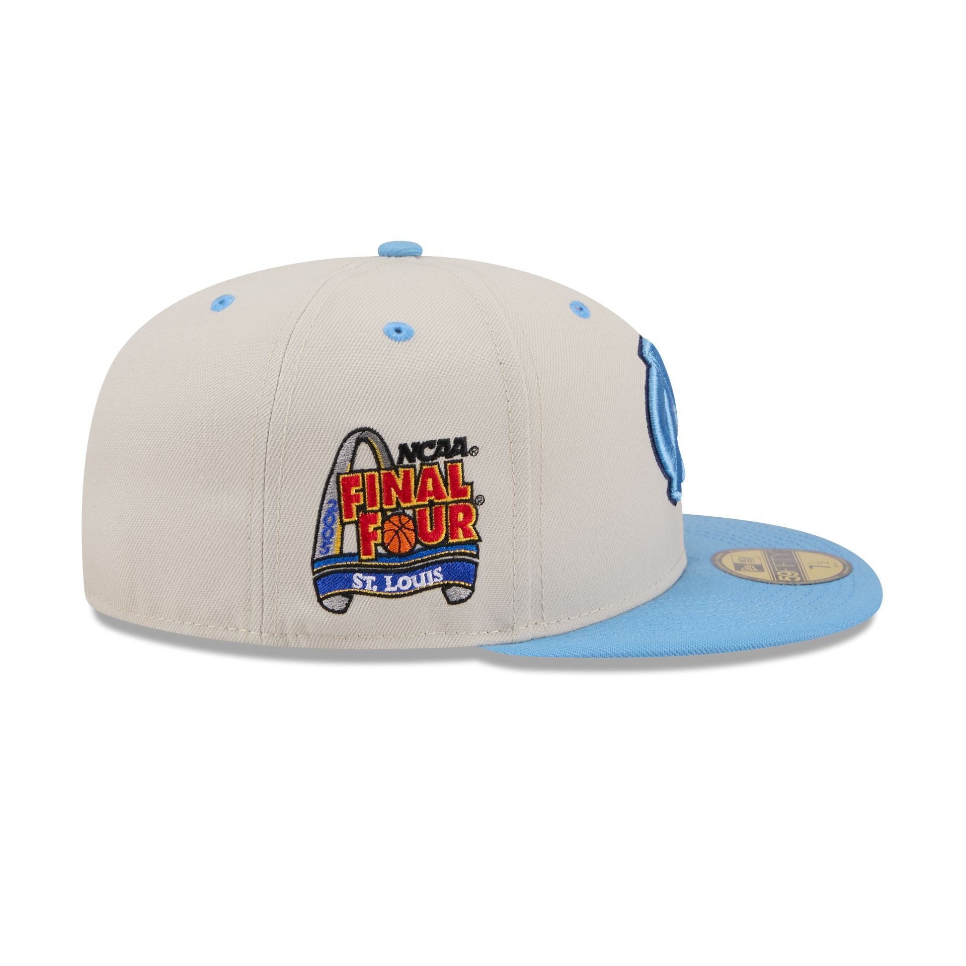 North Carolina Tar Heels Collegiate Two-Tone Chrome 59FIFTY Fitted