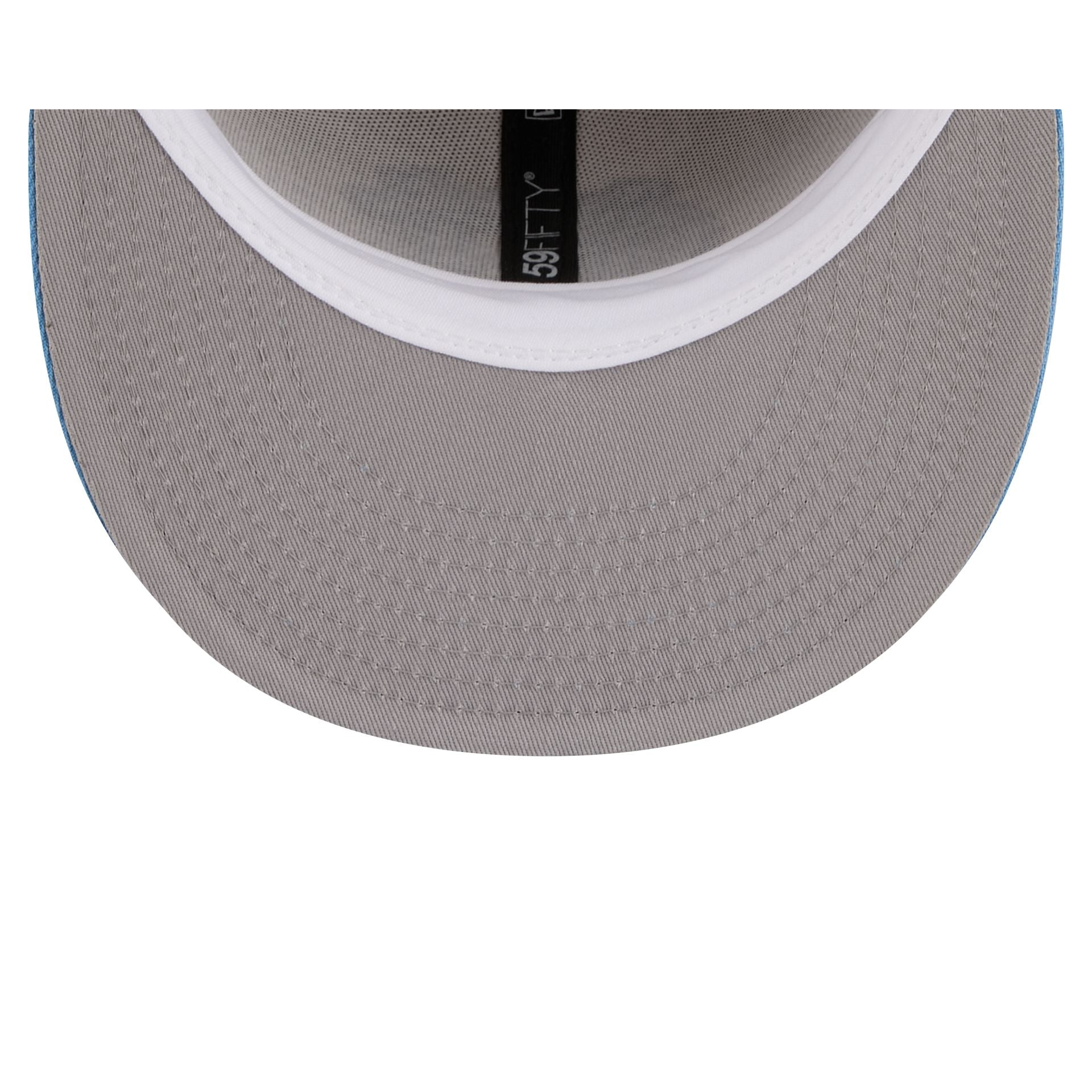 North Carolina Tar Heels Collegiate Two-Tone Chrome 59FIFTY Fitted Hat